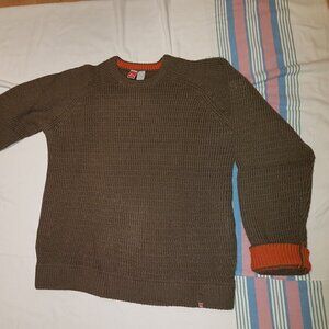 ES éS Footwear vintage skateboard sweater brown mid 2000's size Medium